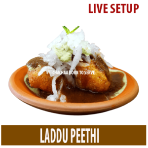 live laddu peethi setup in lahore