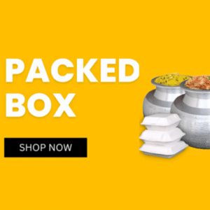 Packed Distribution Boxes - Chana Pulao Box
